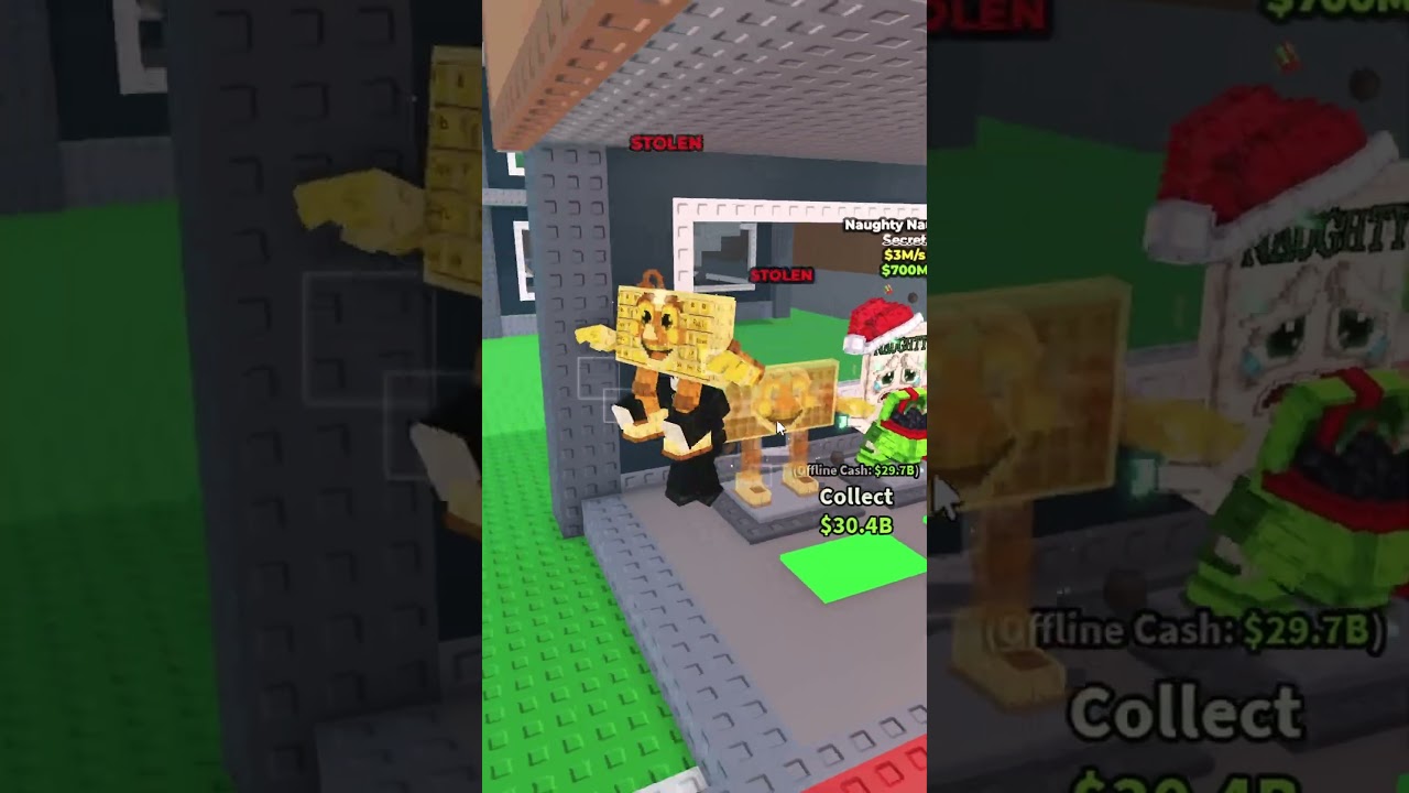 УДАЧНЫЙ МОМЕНТ в игре STEAL A BRAINROT (Roblox)
