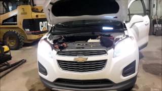 LED Headlight Install 2014 Trax