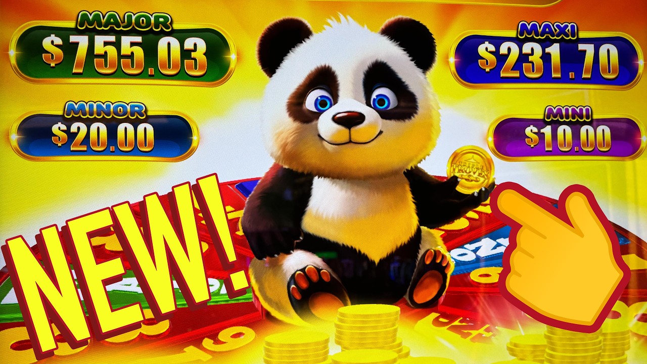 БОЛЬШОЙ БОНУС В НОВОМ СЛОТЕ TRIPLE TROVES PANDA!!!!