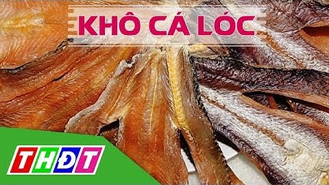 Khô cá lóc (Dried Snakehead Fish) | THDT