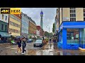 ☔️ 1 Hour of London Rain 🌧️ Walking the Wet Streets of London [4K HDR]