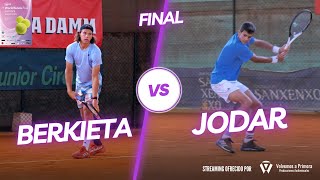 Final Masculina - 21º ITF Juniors Sanxenxo J300 - Rafael Jodar VS Tomasz Berkieta