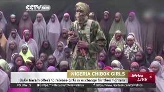 Boko Haram offers to release girls in exchange for their fighters