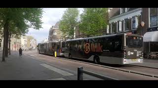 Enkele Bussen In Utrecht Stad