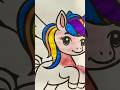 Colourful Unicorn #colors #satisfying #relaxing #coloringforkids #coloring