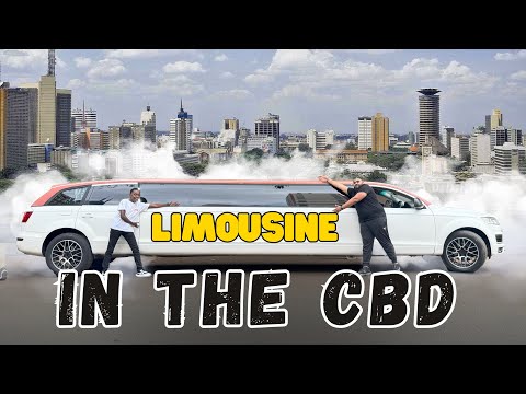 Trying To Survive With A LIMO In NAIROBI For A Day and This Happened