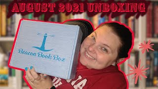UNBOXING: August 2021: Beacon Book Box: On the Hunt