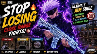 New Sensitivity + Aim Drills to Destroy Enemies in Close Range (BGMI/PUBG Mobile) 🔥