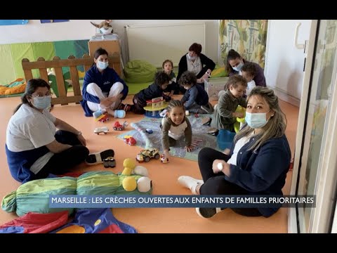 Marseille : Les crèches ouvertes aux enfants de familles prioritaires