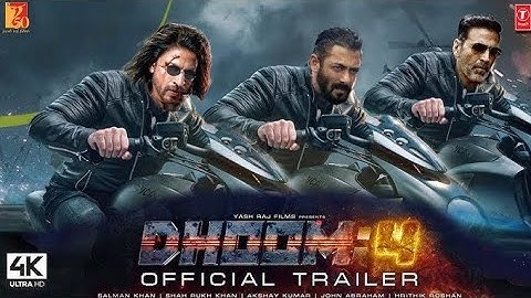 Dhoom 4 | Official Trailer | Shahrukh Khan | Hrithik Roshan | Ranbir | Salman Khan | Yrf | Fan made