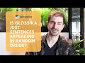 The Order of Sentences on Glossika Explained | #DailyMIKE 027