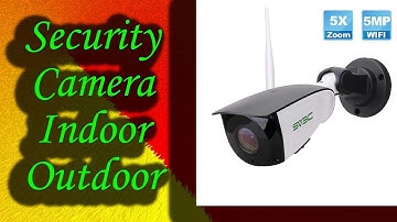 SV3C 5MP WiFi Security Camera Indoor Outdoor | Products Square Online