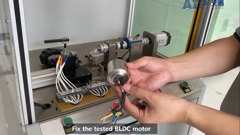 BLDC motor testing machine, self-balancing vehicle BLDC motor testing