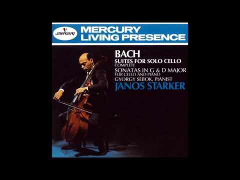 Bach Suite for Solo Cello No.1 in G, BWV 1007_Janos Starker