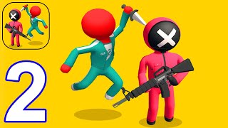 456 Smashers io: Squid Game - Gameplay Walkthrough Part 2 All Levels 15 - 25 (Android,iOS) screenshot 5
