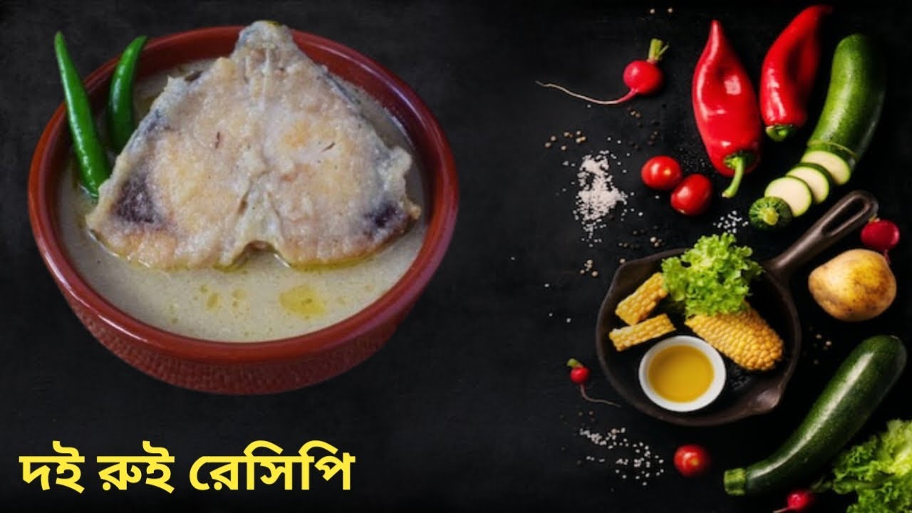 খুব সহজে বাড়িতে বানিয়ে ফেলুন দই রুই রেসিপি।Doi rui recipe bangla. Authentic doi rui recipe.
