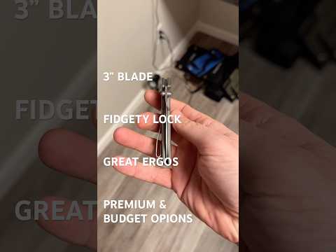 A perfect little EDC knife. MANY options!   