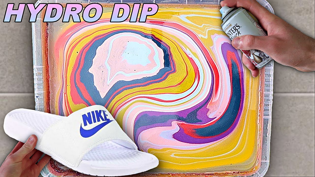 hydro dipping nike slides