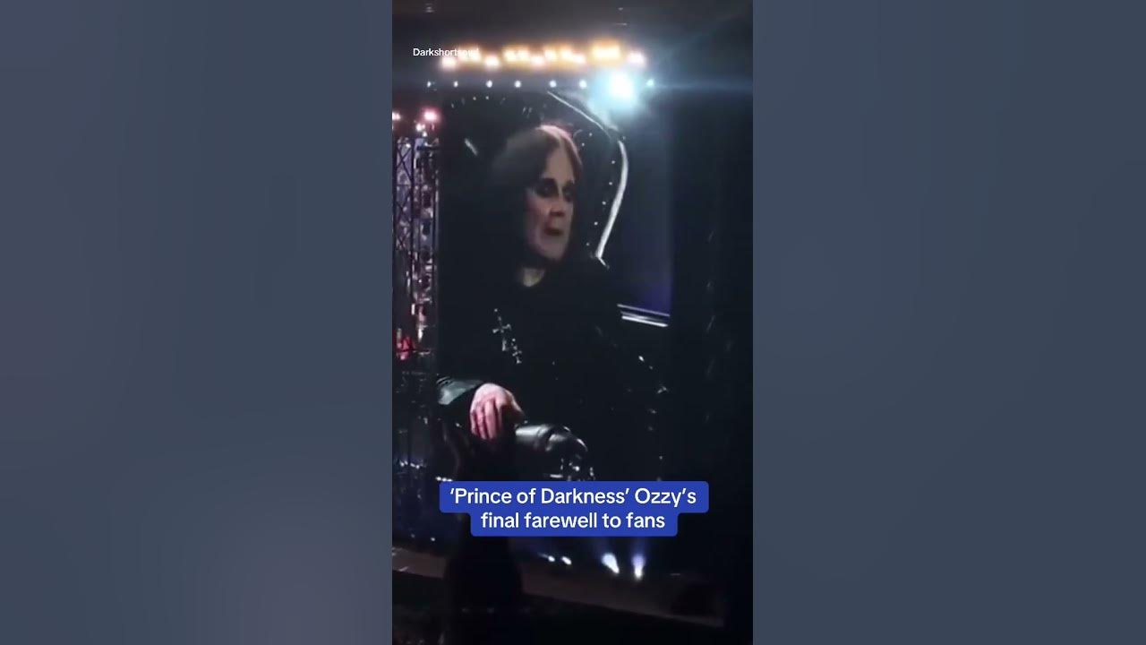 Watch Ozzy's final show and goodbye