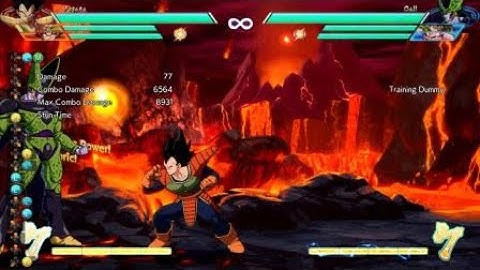 DRAGON BALL FighterZ Base Vegeta loop corner