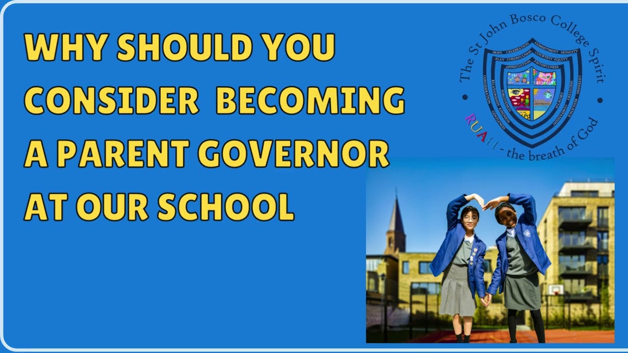 WHY TO BECOME PARENT GOVERNOR