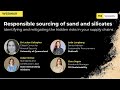 Responsible sourcing of sand and silicates | Identifying the hidden risk in your supply chains