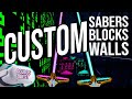 HOW TO GET CUSTOM SABERS on Beat Saber and MORE! Oculus Quest 2 Tutorial