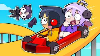 Ethobot CRASHES in Cart down a slide!