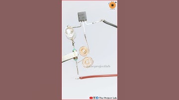 #diy Touch Sensor #circuit | #theprojectlab #touchsensor #bc547 #bc547transistor