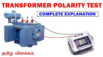 Transfomer Polarity Test | Explained In Tamil