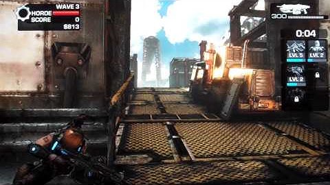 Gears Of War 3 Horde Mode - Drydock - Part 1