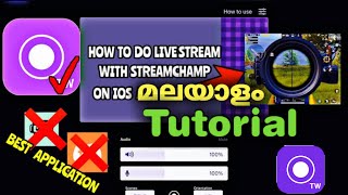 Stream Champ Full Tutorial Malayalam Video | Best Gaming Stream App For iPhone / iPad | #streamchamp screenshot 3