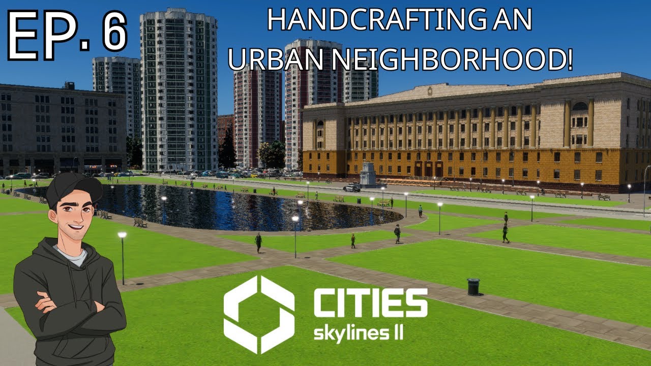 Handcrafting an Urban Neighborhood That’s 90% Vibes, 10% Logic | Cities Skylines 2