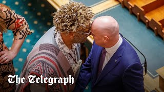 video: Maori MPs call Charles ‘King Skin Rash’ at opening of parliament