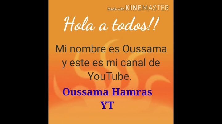 La presentación de mi canal.🤗