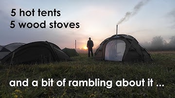What is the absolute  BEST set up for hot tent camping ?