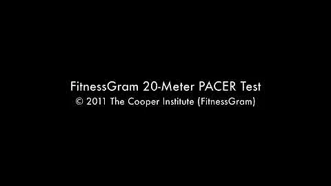 FitnessGram 20-Meter PACER Test OFFICIAL AUDIO (Part 1)
