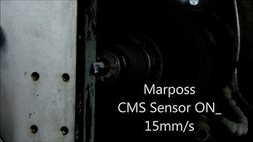Marposs CMS MACHINE PROTECTION 15mm/s　Sensor ON/OFF