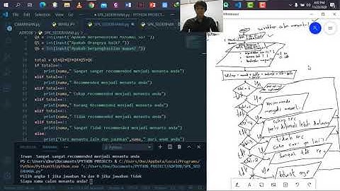 Pembahasan Tugas SPK Sederhana if elif else python