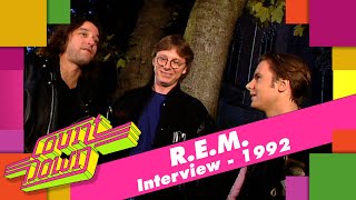 R.E.M. about their new album Automatic for The People (Countdown Interview, 1992)