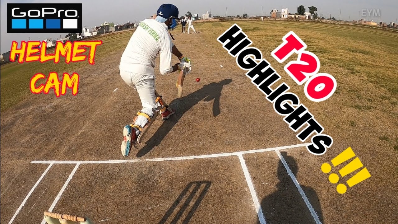 Gopro Helmet Cam Cricket Highlights Gopro Cricket YouTube