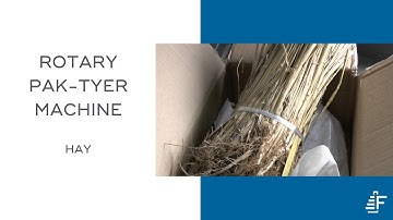 Hay Bundle Pak Tyer RPT 8 Tying Machine