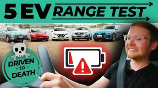 Flat out! We test 5 electric cars until they DIE | Australia EV Challenge | Chasing Cars