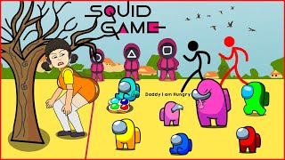 Squid Game This Pose | Among Us, Stickman Squid Game Animation | LF