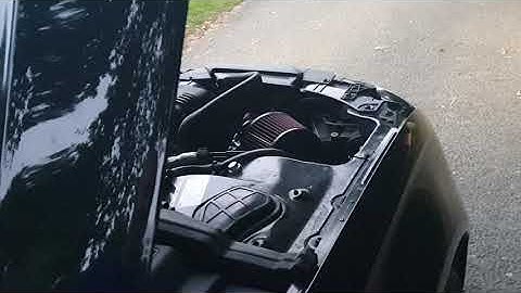 MST performance air intake + forge BOV on audi a4 1.8 tfsi