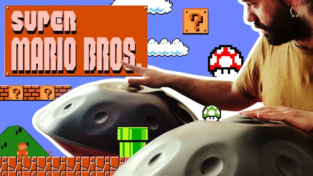 Super Mario Bros HandPan Cover