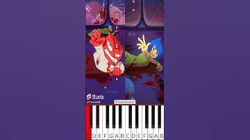 Anxiety panic attack Compilation (@tieanimation) Inside Out 2 Animation - Octave Piano Tutorial