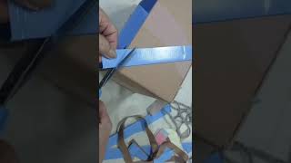 보관함 만들기/Making organizer box with cardboard #shorts