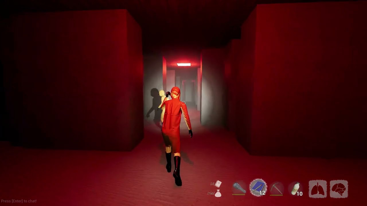 【后室社会】新关卡地铁，感受来自生存难度5的恐惧#恐怖游戏#多人联机 #后室游戏 #backroom#生存游戏