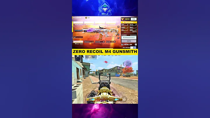 🔥 LASER BEAM! ZERO RECOIL M4 BR Gunsmith for LONG-RANGE DOMINATION! 🎯🚀